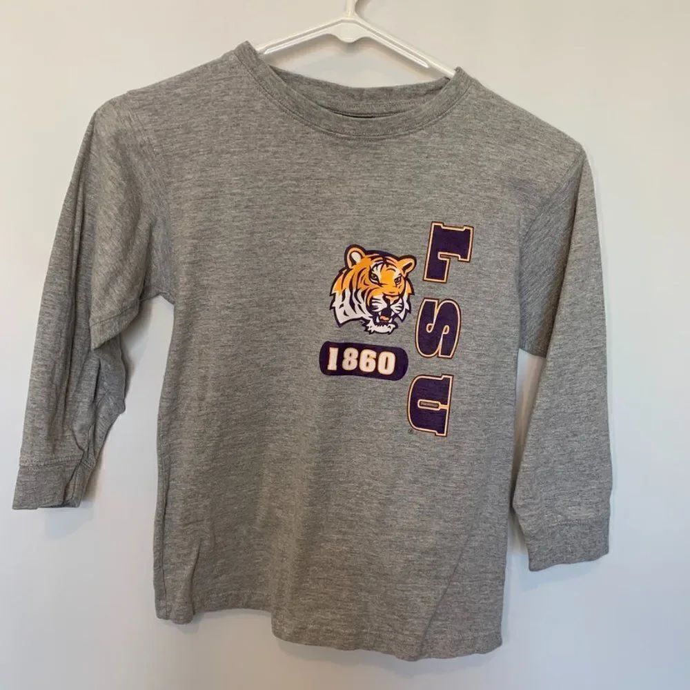 NCAA LSU Young Boy Long Sleeve T Shirt